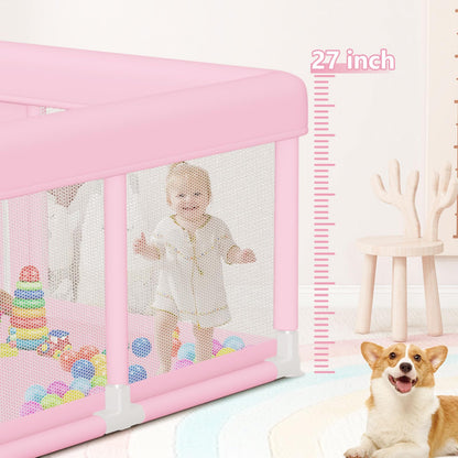 Hiaksedt Baby Playpen 50x50 Inch, Play Pens for Babies and Toddlers