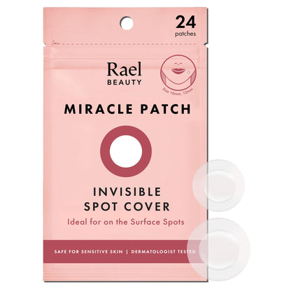 Rael Miracle Invisible Spot Cover Hydrocolloid Acne Pimple Patches (96 Ct)