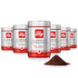 illy Intenso Ground Espresso Coffee, Bold Roast, Intense, Robust and Full Flavored With Notes of Deep Cocoa, 100% Arabica Coffee, No Preservatives, 8.8 Ounce Can (Pack of 1)