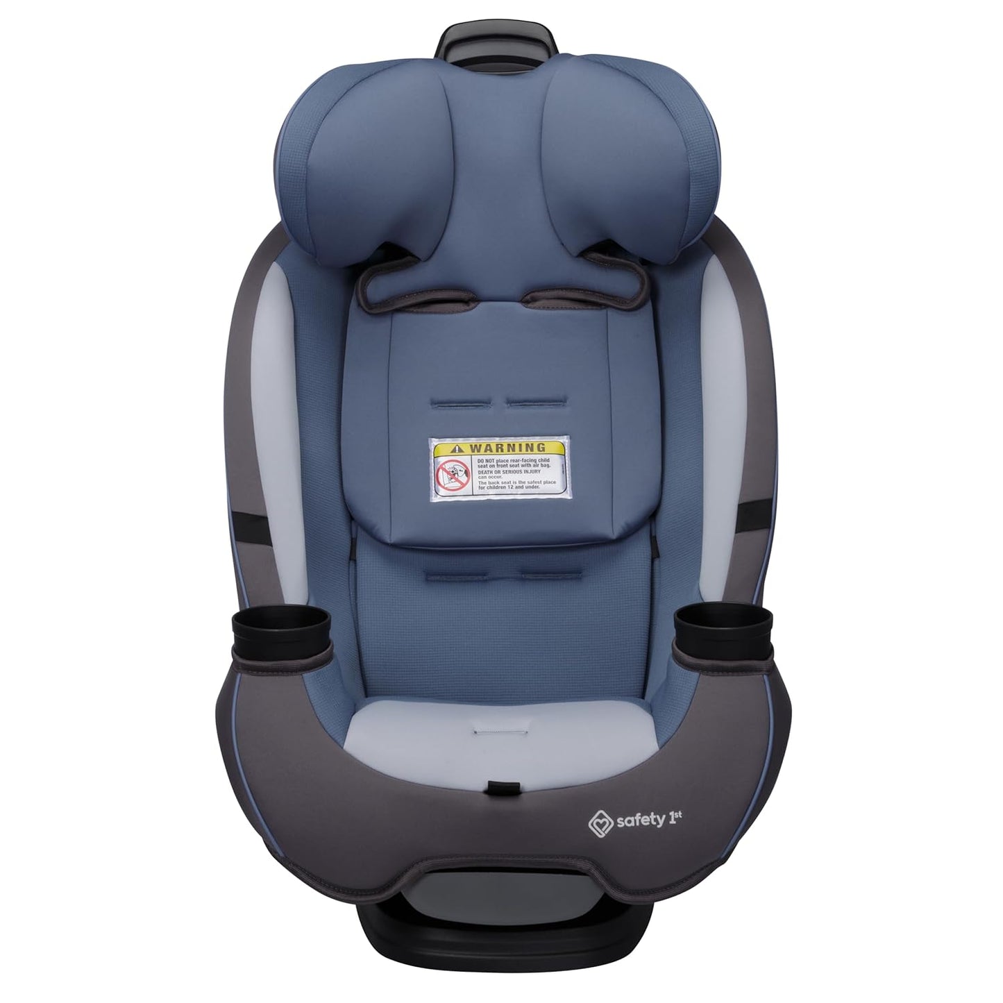 Safety 1st Grow and Go All-in-One Convertible Car Seat, Rear Facing, 5-40 lbs, Forward Facing (30–65 lbs), High Back Booster Seat 40-100 pounds, Alaskan Blue