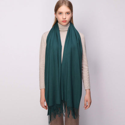 RIIQIICHY Women's Fringe Shawl Wrap Pashmina Scarf for Wedding Evening