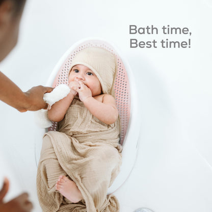 Angelcare Soft-Touch Baby Bath Support & Rinser Bundle, Aqua