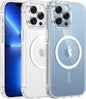FNTCASE for iPhone 17 Pro Case Clear Magnetic with Screen Protector