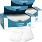 Cliganic Extra Large Face Pads (100 Count) - Soft, Extra Absorbent, Ultra Durable, Hypoallergenic, For Makeup, Nail Polish & Daily Buildup Removal, Toner & Cleanser Application, Dual Sided & Lint-Free