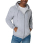 Hanes Men's Zip-up Hoodie, Ecosmart Fleece Full-zip Hoodie for Men, Hooded Sweatshirt