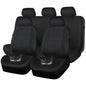 CAR PASS Waterproof Car Seat Covers Front Seats Only with 5mm Composite EVA, Neoprene Car Seat Cover with Separate Headrest Cover, Quick Setup Universal Fit for Car SUV Trucks,Airbag Compatible（Gray