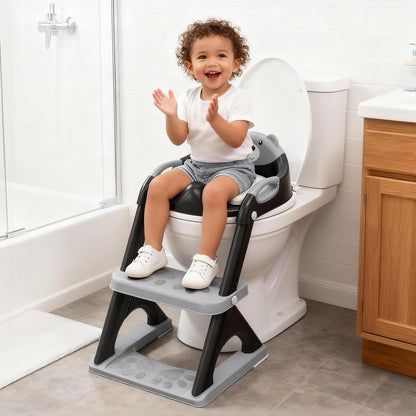 Potty Training Toilet for Toddlers, 2-in-1 Potty Training seat, Anti-Slip