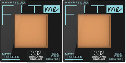 Maybelline Fit Me Matte + Poreless Pressed Face Powder Makeup & Setting Powder, Buff Beige, 1 Count