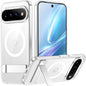 Magnetic Compatible with iPhone 14 Pro Max Case, [Built-in Invisible Kickstand][Compatible with MagSafe] [Military Grade Shockproof] Slim Translucent Matte Phone Case for iPhone 14 Pro Max 6.7"