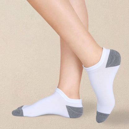 12-30 Pairs Low Cut Ankle Socks for Women No Show Casual Breathable Athletic Socks Bulk for Sport