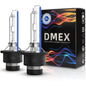 DMEX D3S HID Headlight Bulbs 8000K White Blue Xenon 35W 66340 42403 42302 Replacement - Pack of 2 (Not fit Halogen Headlamp)