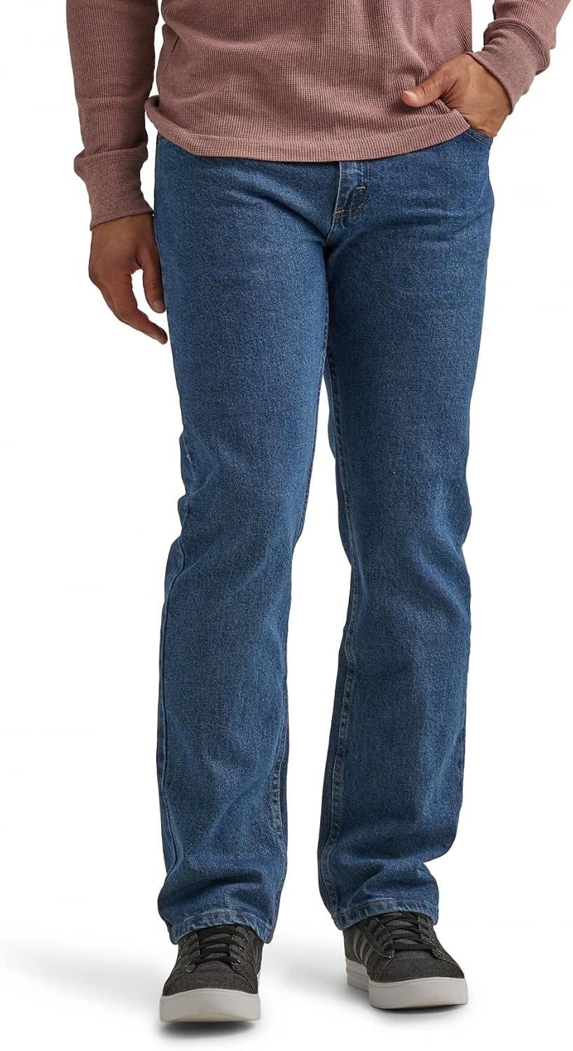 Wrangler Authentics Men's Classic 5-Pocket Regular Fit Flex Jean