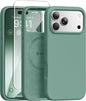 GONEZ Magnetic for iPhone 17 Pro Max Case, Silicone Cover Stone