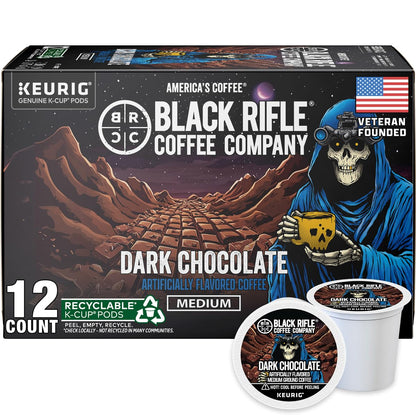 Black Rifle Coffee Medium Roast K Cup Coffee Just Black 32 Count