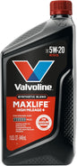 Valvoline MaxLife High Mileage 5W-30 Synthetic Blend Motor Oil 5 Quart
