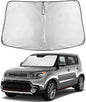 Econour Car Windshield Sun Shade, Front Window Sun Blocker for SUVs,Sedan