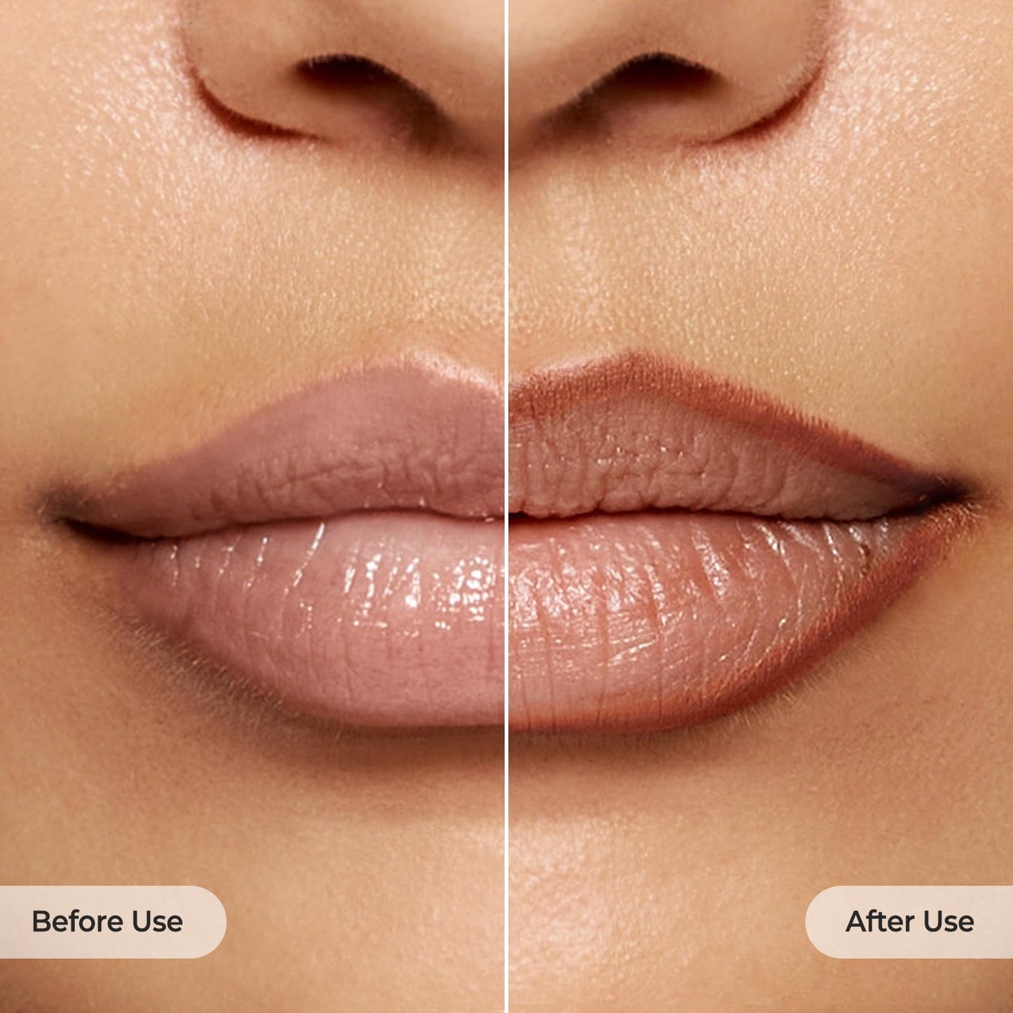 Laka Lip Liner - Smooth & Blendable Soft Matte Lip Contour Pencil for Shaping & Overlining Lips | Waterproof Formula, Oil-Cleanse Off, Long-Lasting Wear | #01 Bare Memory (Warm Beige)