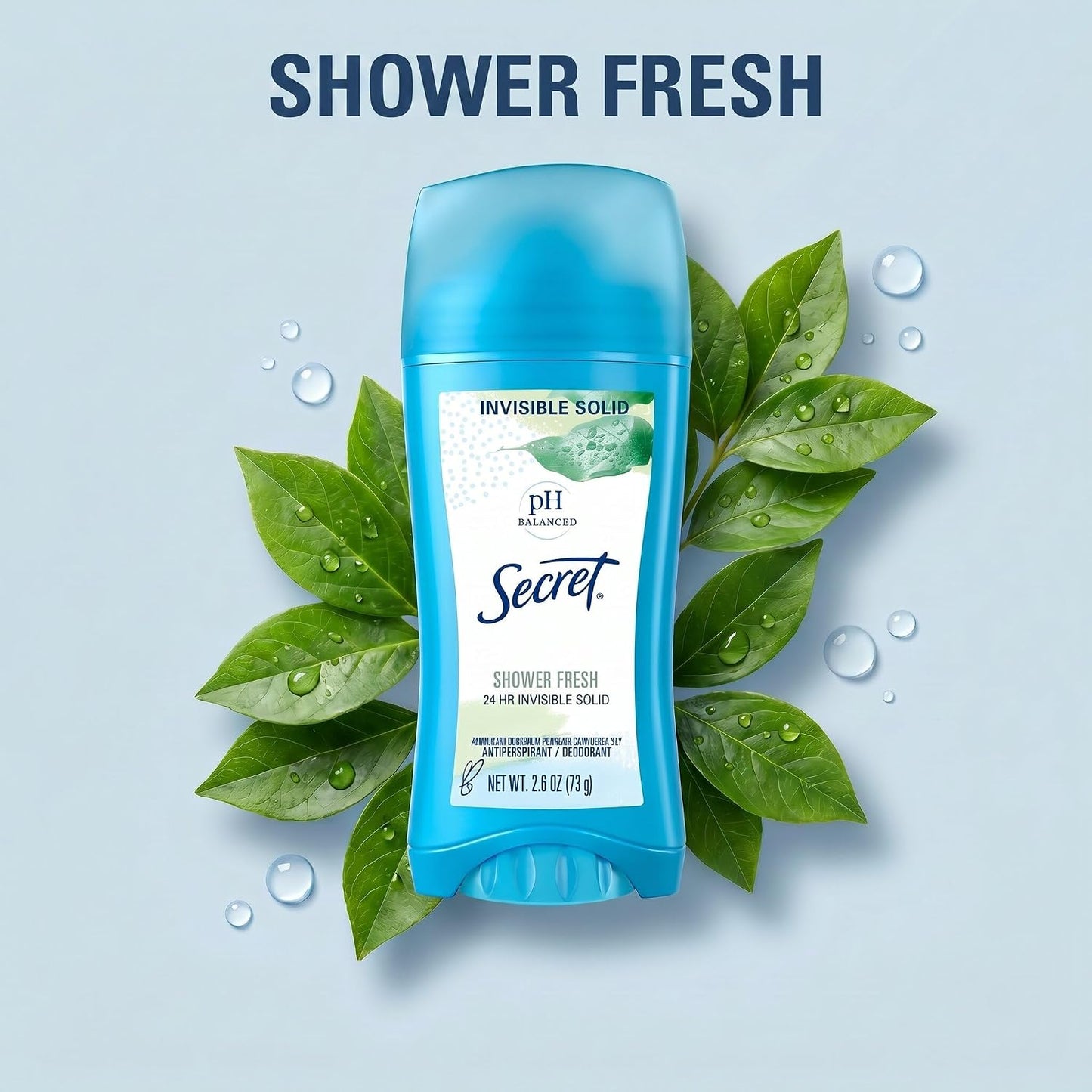 Secret Anti-Perspirant Deodorant Invisible Solid Powder Fresh Twin Pack 5.20 oz