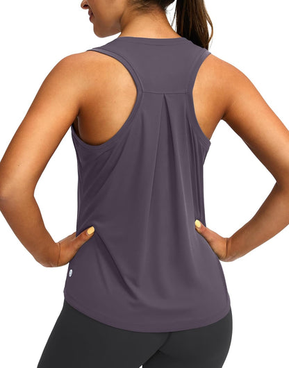 G Gradual Women's Workout Tops Racerback Athletic Tank Tops