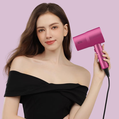 AINA Diffuser Hair Dryer Full-Featured Blow Dryer 110V/1600W(Ash Grey)