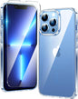FNTCASE for iPhone 17 Pro Case Clear Magnetic with Screen Protector