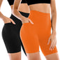 Leafigure 2 Pack Womens Biker Shorts with Pockets 6"