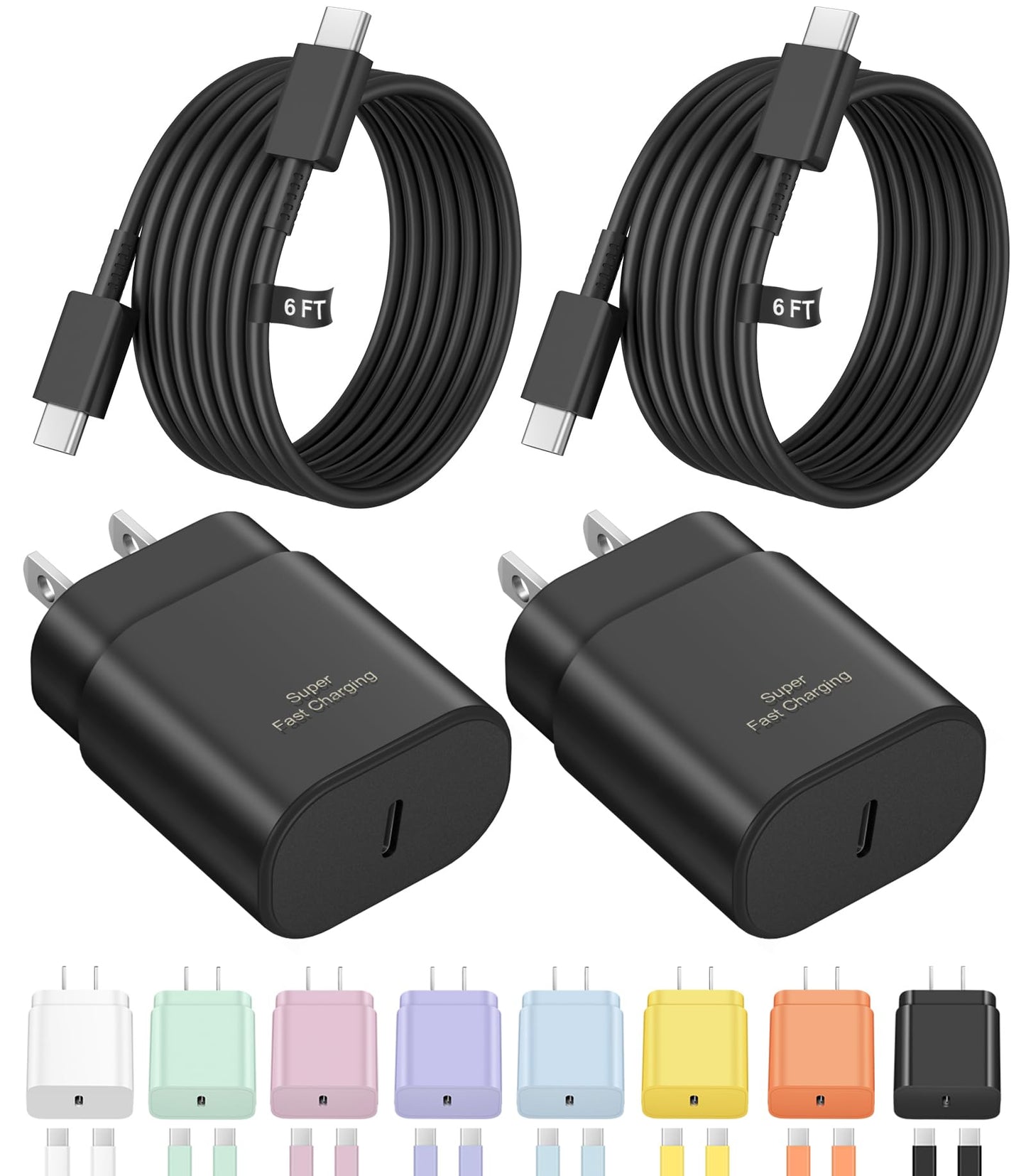 Type C Charger Fast Charging,USB C Charger,25W Samsung Super Fast Charger