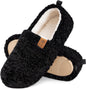 EverFoams Women’s Soft Curly Slippers Memory Foam Lightweight House Shoes