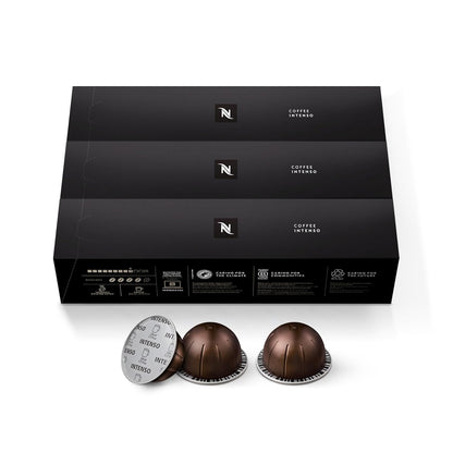 Nespresso Capsules Vertuo, Variety Pack, Medium and Dark Roast Coffee, 30 Count Coffee Pods, Brews 7.8 oz.