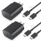 GUUSMART Type C Charger 2-Pack 25W Long 6ft USB C Charger Cable