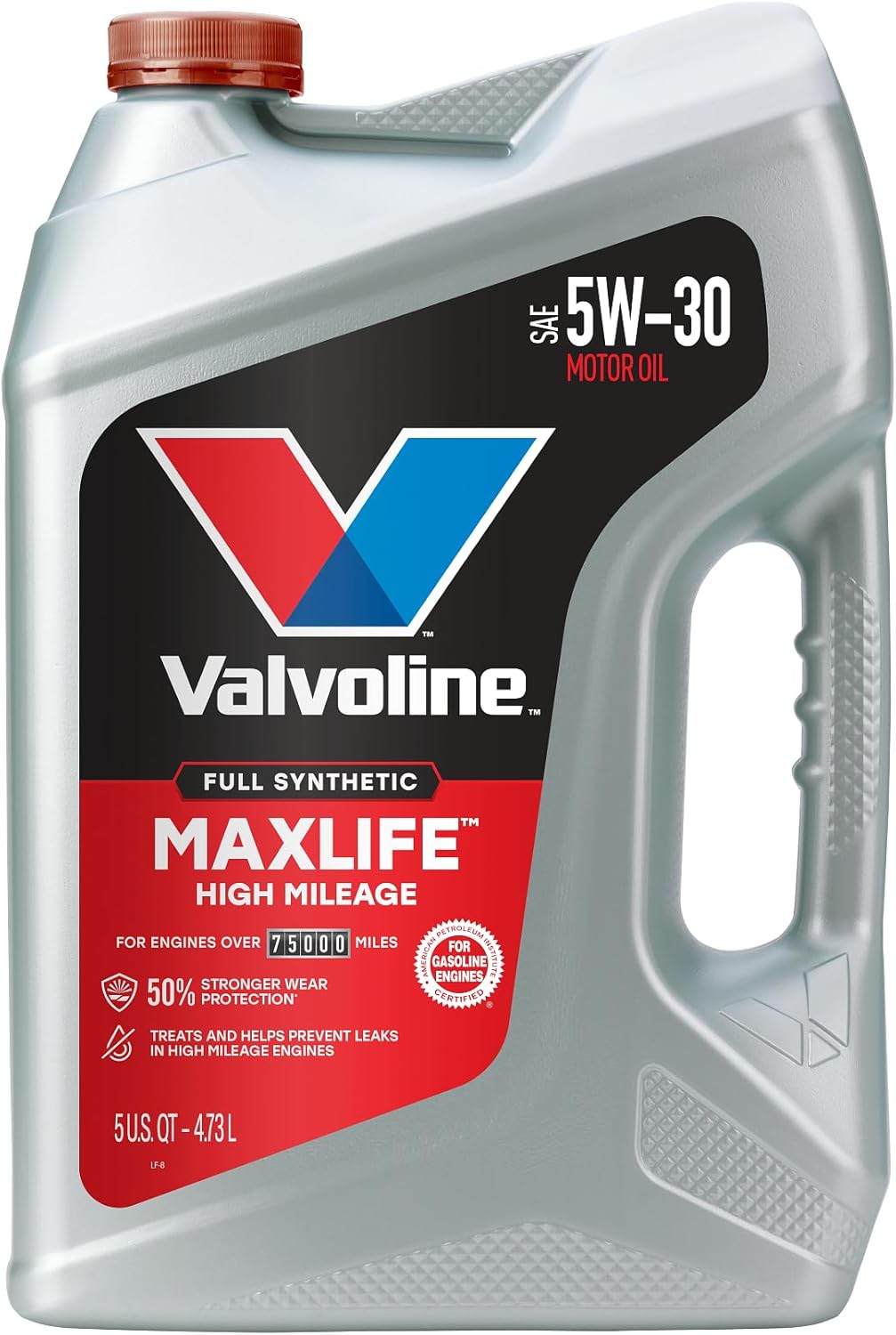Valvoline MaxLife High Mileage 5W-30 Synthetic Blend Motor Oil 5 Quart