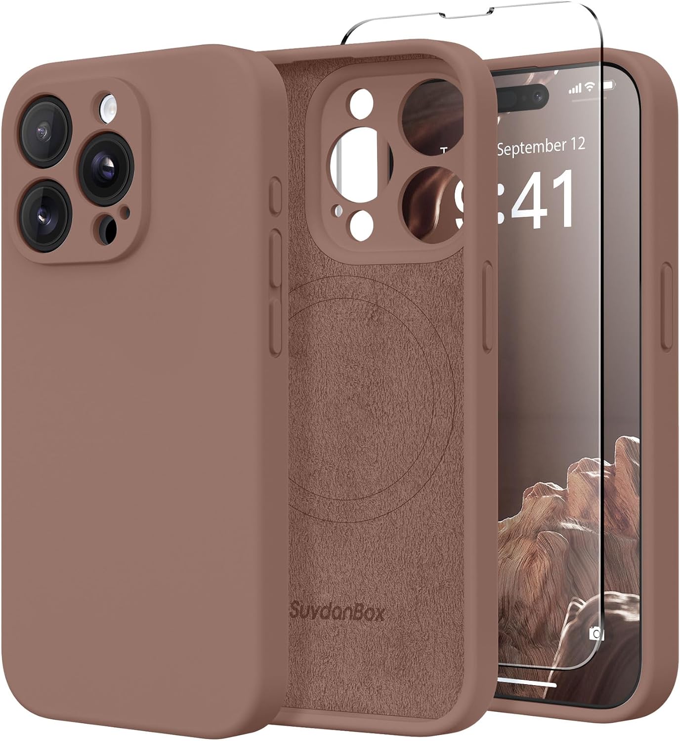 Magnetic for iPhone 17 Case Silicone Matcha