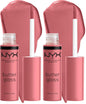 NYX PROFESSIONAL MAKEUP Butter Gloss, Non-Sticky Lip Gloss - Praline (Deep Nude)