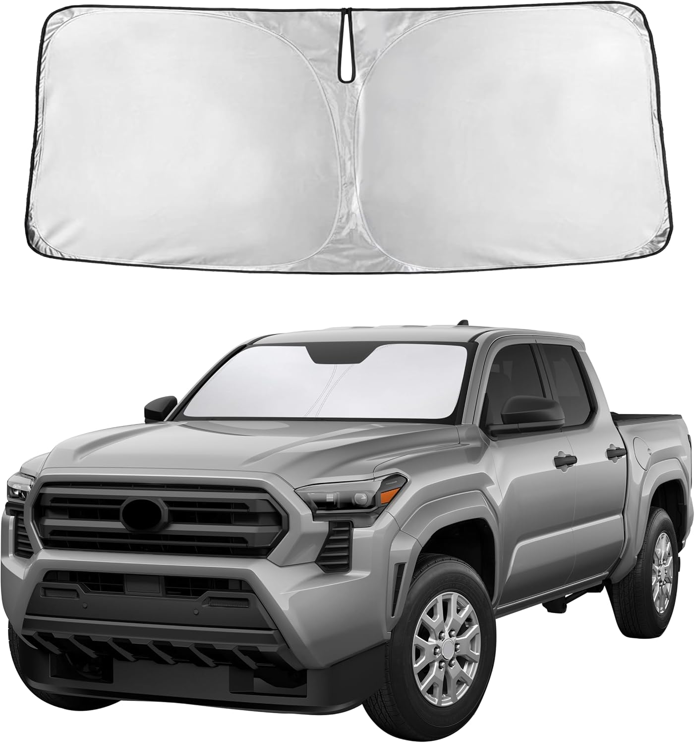 Econour Car Windshield Sun Shade, Front Window Sun Blocker for SUVs,Sedan