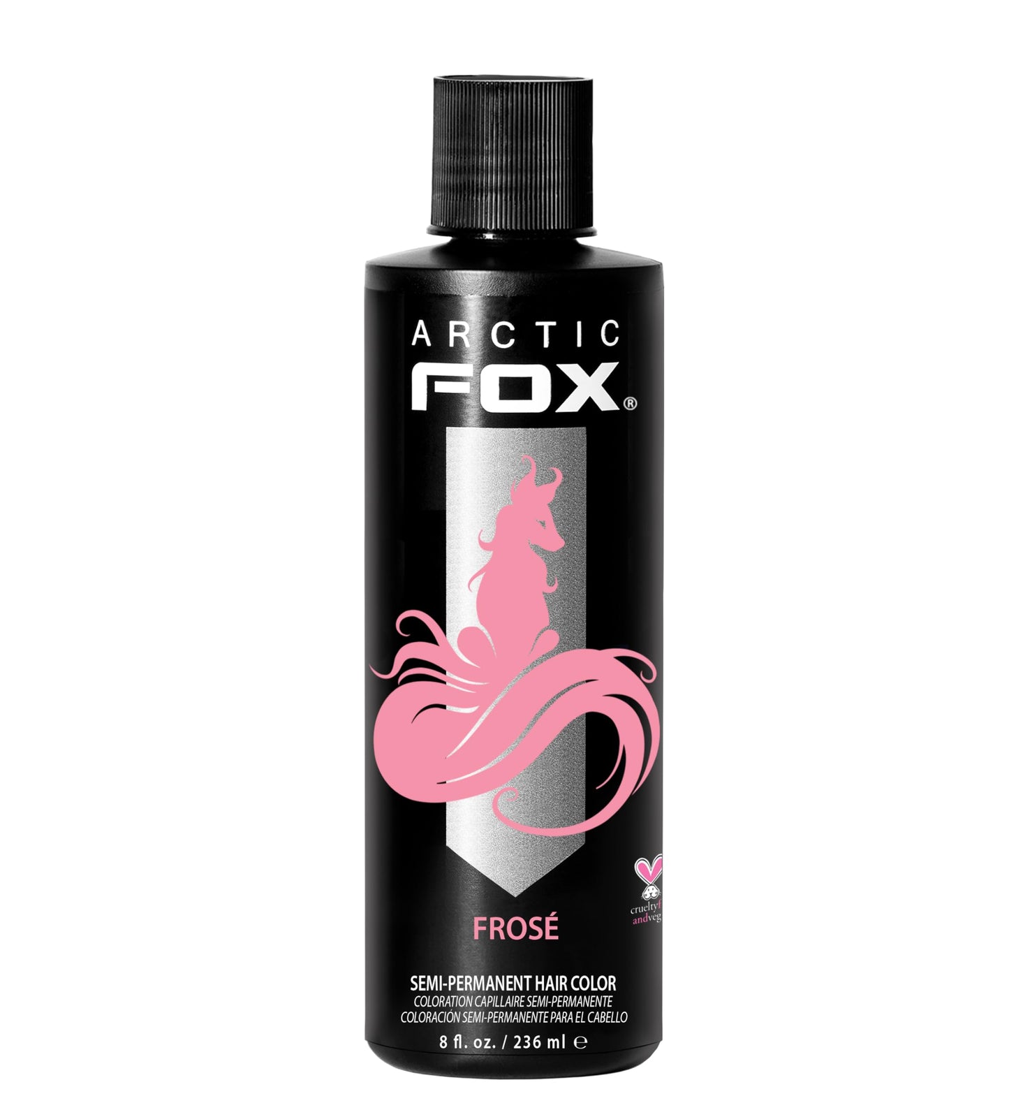 ARCTIC FOX Semi-Permanent Hair Dye - Sunset Orange, Vegan - 2 x 8 oz