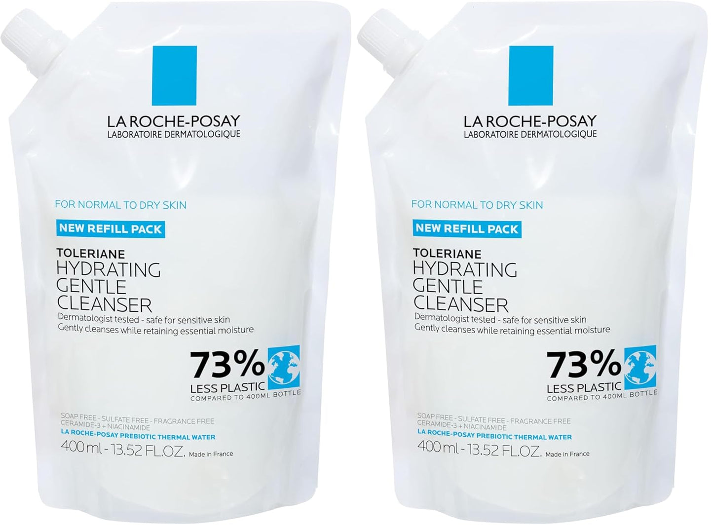 La Roche-Posay Toleriane Hydrating Gentle Facial Cleanser, with Niacinamide