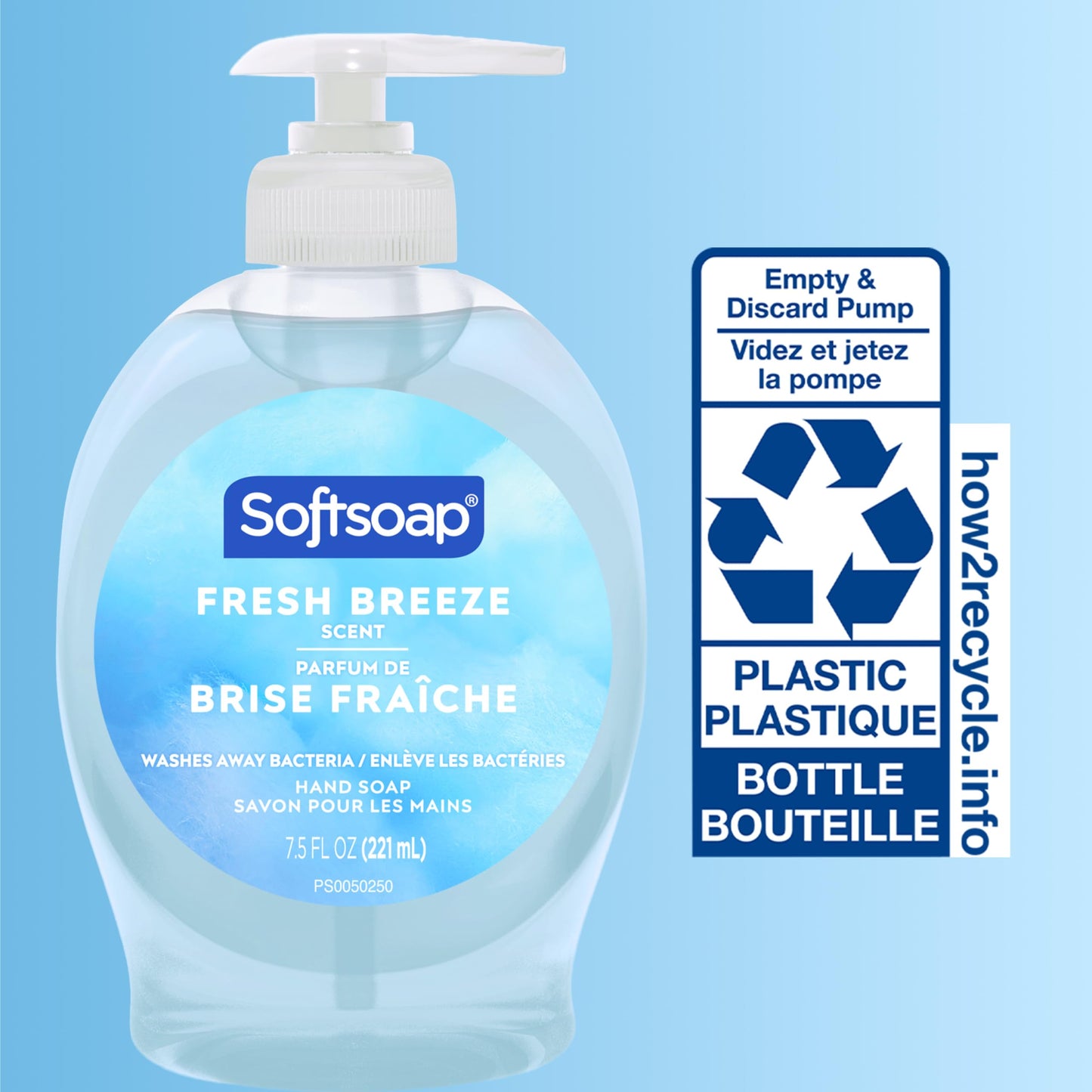 Softsoap Liquid Hand Soap, Fresh Breeze - 7.5 fluid ounce (Packaging May Vary)