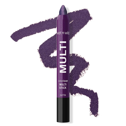 wet n wild Color Icon Cream Eyeliner Eyeshadow Multi-Stick, Moisturizing, Nourishing Velvety Cream-to-Powder Buildable & Blendable Formula, Cruelty-Free & Vegan - Brown Sugar