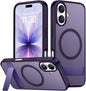 SPIDERCASE Magnetic for iPhone 17 Pro Max Case,with Kickstand,Clear