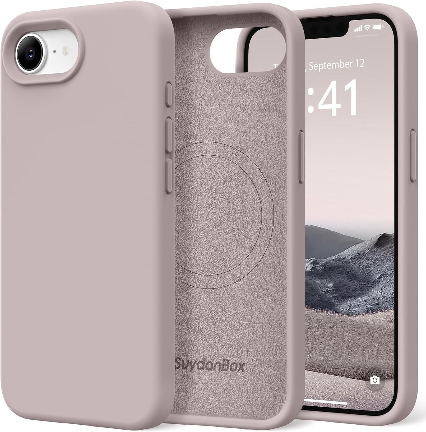 Magnetic for iPhone 17 Case Silicone Matcha