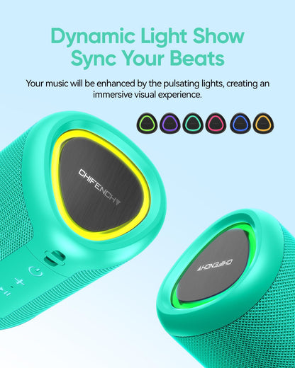 Portable Bluetooth Speaker Beach Essentials: IPX5 Waterproof for Outdoor