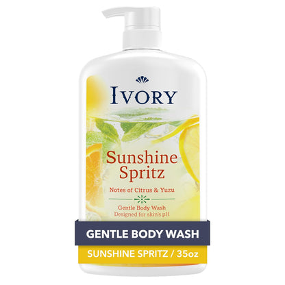 Ivory Body Wash Designed for the Whole Family, Jojoba Scent, 35 oz