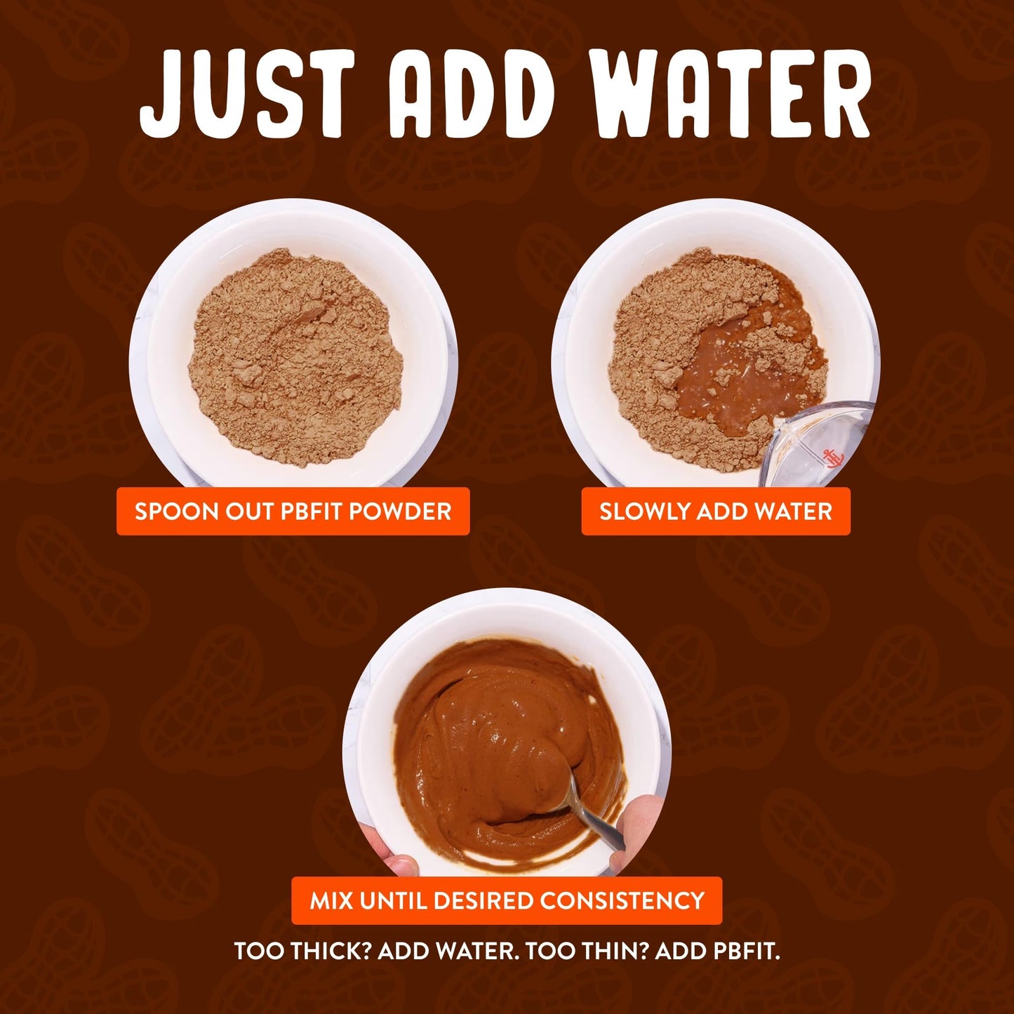 PBfit Classic Peanut Butter Powder 30 Oz, Peanut Spread with 8g Protein