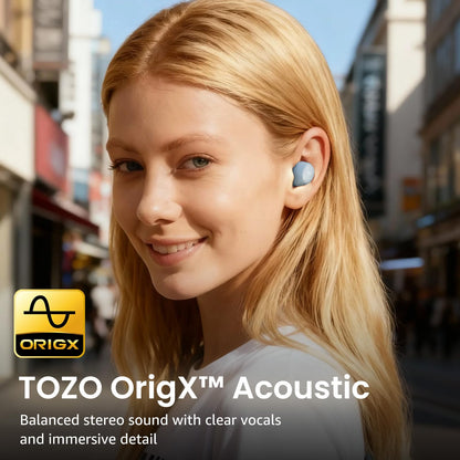 TOZO A1 Wireless Earbuds Bluetooth 5.3 Light Weight in Ear Headphones