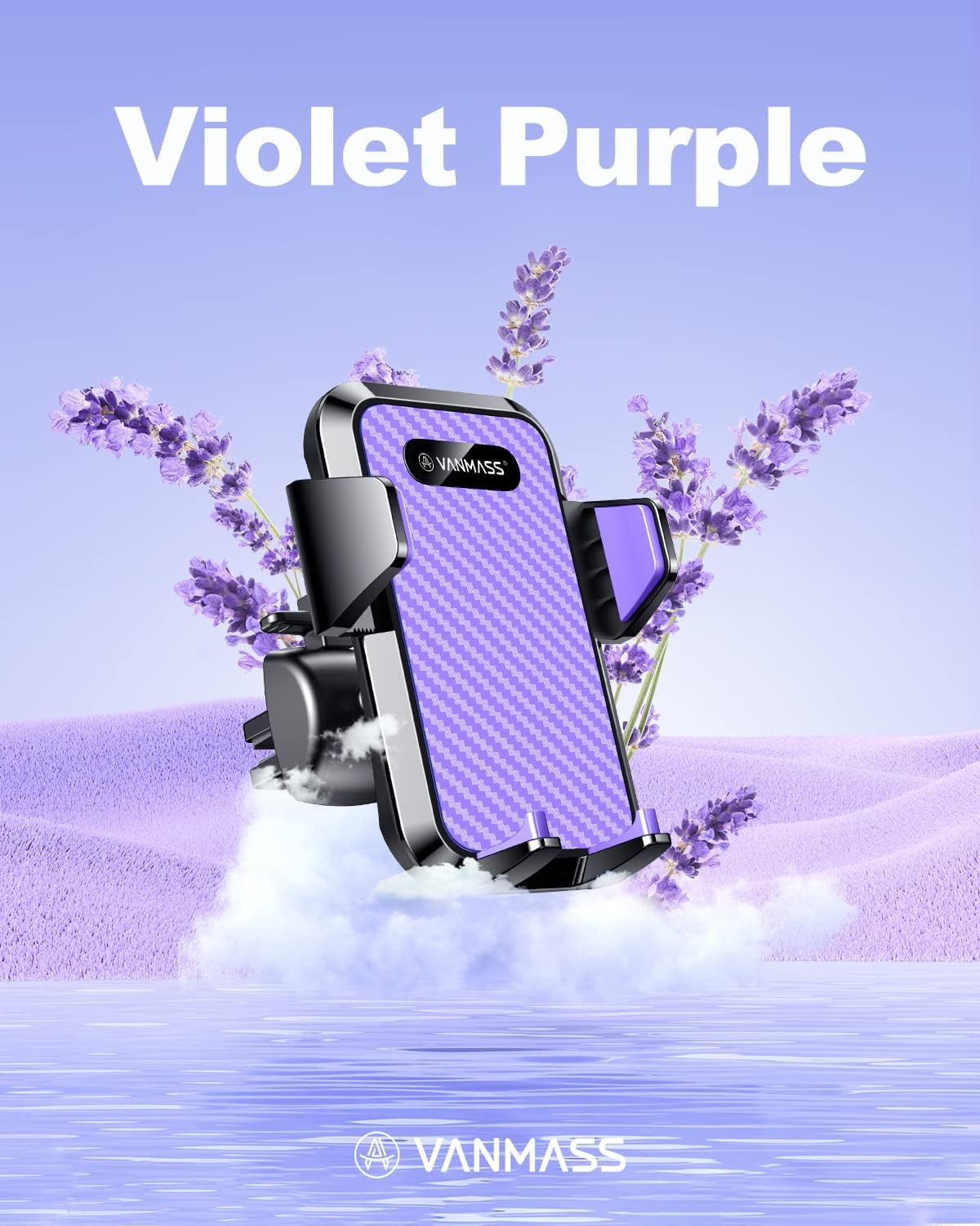 VANMASS【85+LBS Strongest Suction & Military-Grade Ultimate Car Phone Mount