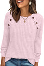 AUTOMET Womens Long Sleeve Shirts Fall Sweaters Business Casual Tops Blouse