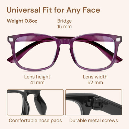 Gaoye Blue Light Glasses for Women - 3 Pack