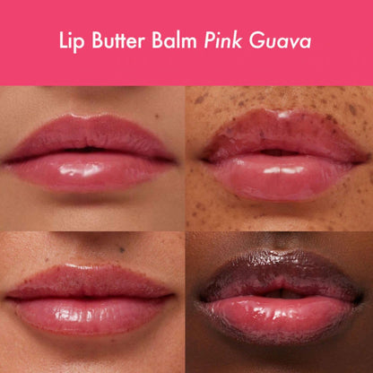 Summer Fridays Lip Butter Balm - Moisturizing Lip Gloss for Instant Shine + Sheer Color - With Nourishing Shea Butter - Everyday Makeup + Skin Care Summer Essentials - Vegan - Pink Sugar (.5 Oz)