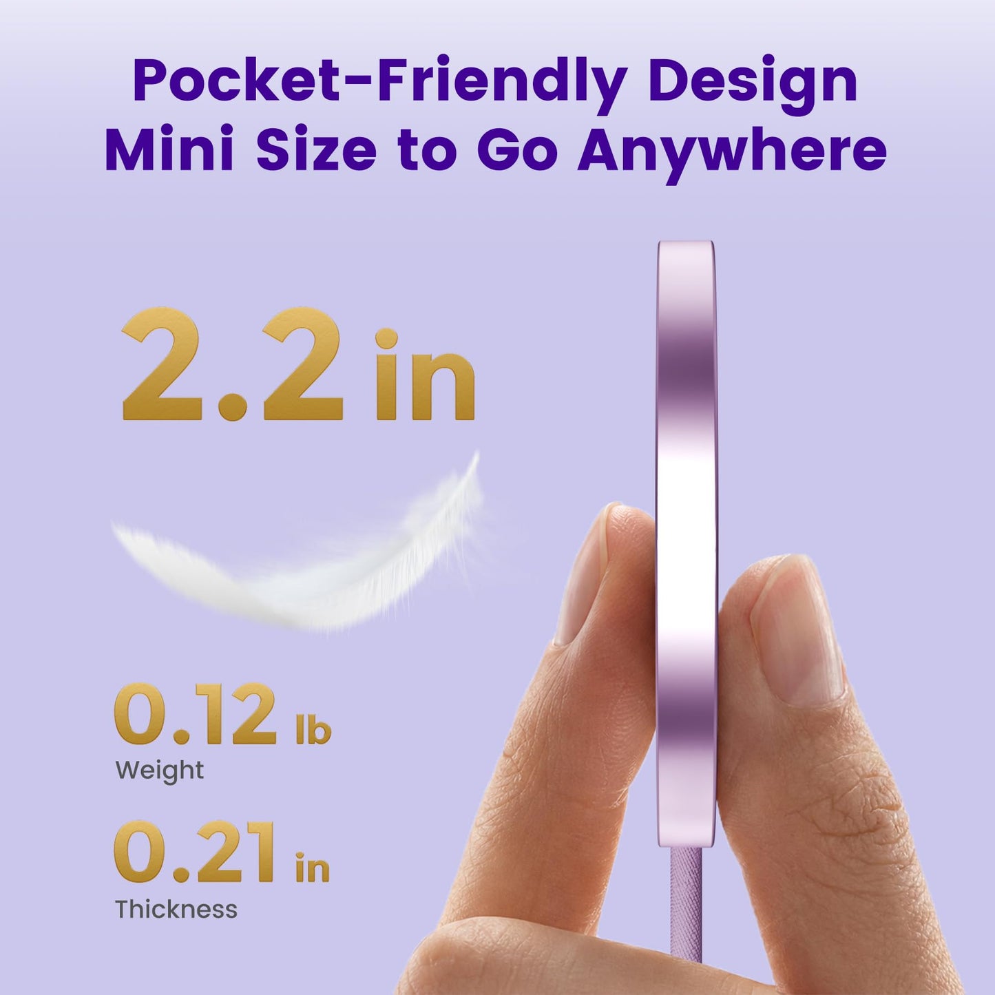 MagSafe 25W Wireless Charger for Apple Magnetic Fast Charging Pad