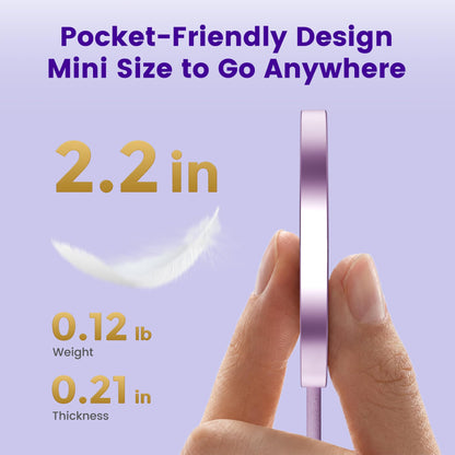 MagSafe 25W Wireless Charger for Apple Magnetic Fast Charging Pad